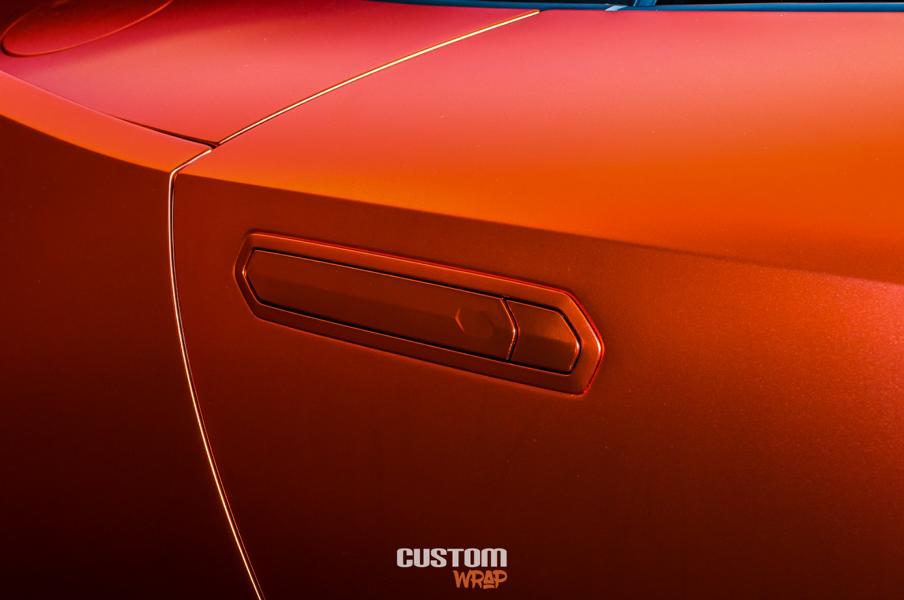 Burnt Orange Chrome Satin Lamborghini Huracan Tuning 8