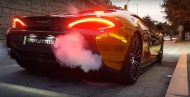 Video: Chrome Gold Foil & Armytrix Exhaust on McLaren 570S