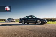 Van nieuw naar oud – HRE Alu's op de Porsche 991, 993 en 930