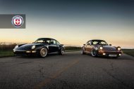 De nuevo a viejo: HRE Alu's en Porsche 991, 993 y 930