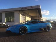 Lamborghini Murcielago LP670 SV Babyblau Folierung Tuning 2 190x143