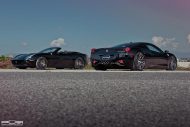 Chic couple! Ferrari California & 458 on PUR Wheels Alu's
