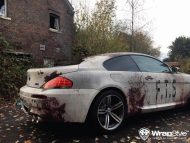 Rusty BMW M6 E63 Folierung Tuning 1 190x143 BMW E24 6er Vorgänger? Verrückter M6 V10 by Wrap Style Denmark