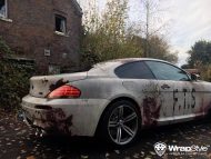 Rusty BMW M6 E63 Folierung Tuning 12 190x143 BMW E24 6er Vorgänger? Verrückter M6 V10 by Wrap Style Denmark