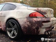 Rusty BMW M6 E63 Folierung Tuning 14 190x143 BMW E24 6er Vorgänger? Verrückter M6 V10 by Wrap Style Denmark