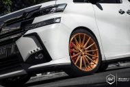 And another - chic Toyota Vellfire on ADV.1 Wheels
