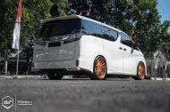 And another - chic Toyota Vellfire on ADV.1 Wheels
