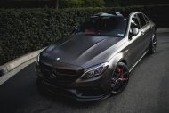 20 inch Zito ZS05 rims on the Mercedes C63S AMG