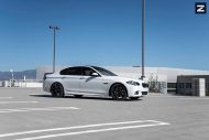 20 inch Zito ZS07 rims on BMW F10 535i in alpine white