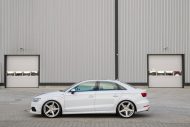 DF Automotive Audi A3 sedan op KV1 aluminium en KW-chassis
