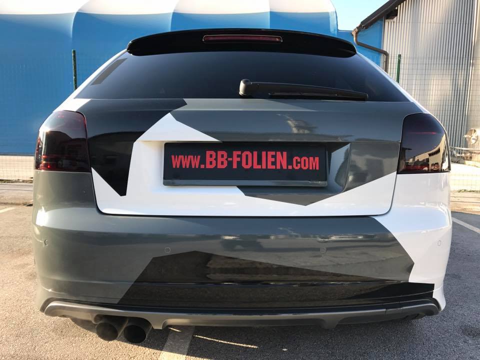 Audi A3 S3 Sportback con óptica de camuflaje de BB