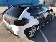Audi A3 S3 Sportback met camouflagelook van BB