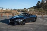 BMW M6 F13 convertible on Zito Wheels ZS03 alloy wheels in black