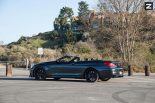 BMW M6 F13 Cabrio auf Zito Wheels ZS03 Alufelgen in schwarz