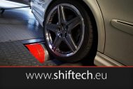 Tired Mercedes-Benz E63 AMG 6.2 V8 W211 from Shiftech Lyon