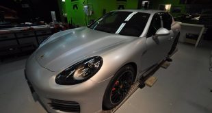 Folierung Porsche Panamera Turbo Aluminium metallic matt Tuning 9 310x165 Porsche Panamera Turbo mit Folierung in Aluminium metallic matt