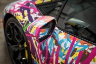 Graffiti Lamborghini Huracan Folierung Tuning 3 190x127