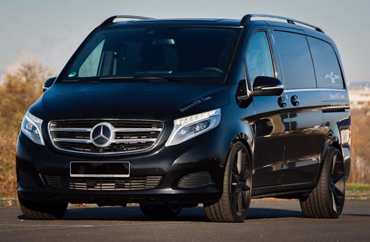 A team of the future? FCM is screwing on the Mercedes V-Class