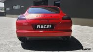 Dezent &#8211; Porsche Panamera in Mattrot by Race! South Africa