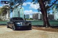 Extremely classy - Rolls Royce Wraith on huge F352 AG Wheels