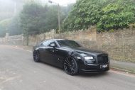 All around in black - Rolls-Royce Wraith on Forgiato Wheels