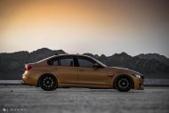Seltener Sunburst Gold lackierter BMW M3 auf HRE Alu’s