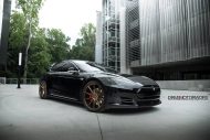 Nuevo Tesla Model S P100D con ajuste por DRM Motorworx