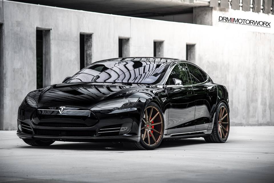 new Tesla Model S P100D tuning by DRM