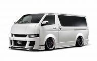 Preview: Toyota Hiace bus with body kit from Kuhl-Racing