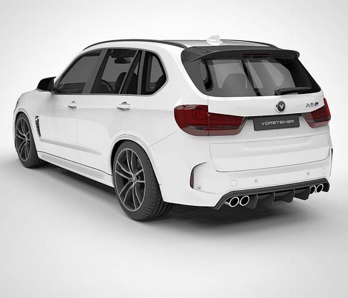 Preview: BMW X5M F85 with Vorsteiner aerodynamic body kit