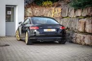 Audi TT (8J) on BBS rims & with ST XTA coilover suspension
