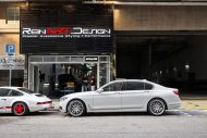 BMW 7er G12 with 21 inch PUR Wheels RS25 by Reinart Design