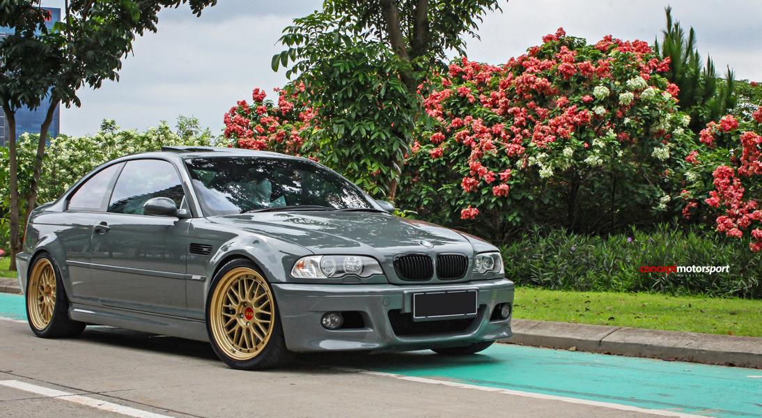 BMW E46 M3 CSL Style BBS LM Tuning 4