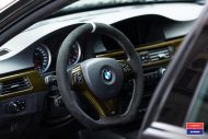 20 calowe felgi i stabilizatory Vossen VWS1 w BMW 3er E91 Touring