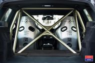 20 inch Vossen VWS1 velgen & rolbeugel in de BMW 3 Serie E91 Touring