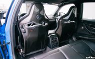Subtelne - karbonowe części i fotele Sparco w EAS BMW M3 F80 Coupe