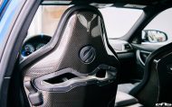 سرية - الأجزاء الكربونية ومقاعد سباركو في سيارة EAS BMW M3 F80 كوبيه
