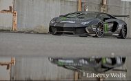 Historia de la foto: 3 x Liberty Walk Widebody Lamborghini Aventador