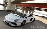 Historia de la foto: 3 x Liberty Walk Widebody Lamborghini Aventador
