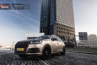 Mansory M8 rims on the Audi SQ7 4M from Tuner Wheel Clinic