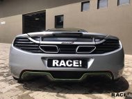 Subtle - Bright green accents on the McLaren MP4-12C from Race!