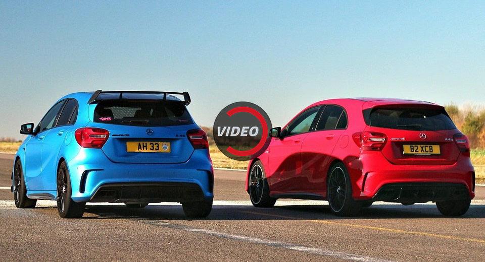 Video: Test - tuning against series in the Mercedes A45 AMG