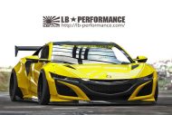 Preview: Acura NSX with Liberty Walk Performance widebody kit