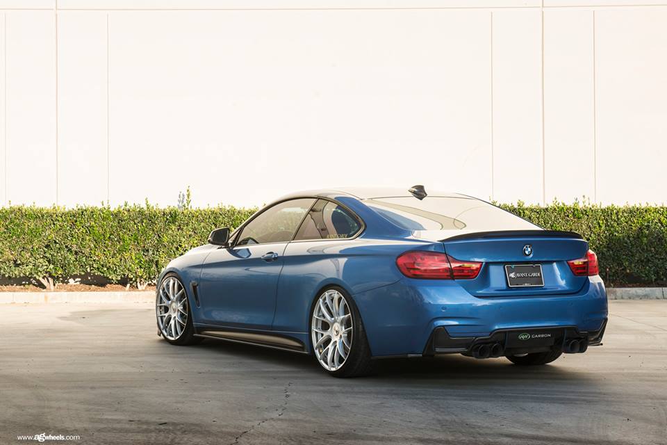 19 Customs Avant Guard Wheels M410 on the BMW 435i F32 Coupe