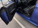 Schickes BMW 1M E82 Coupe in Mattblau von BB-Folien