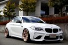 BMW M2 F87 Coupe Tuning 2017 46 135x90 Elegante 19 Zoll RZ053 Felgen am BMW M2 F87 von MACARS