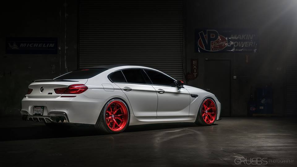 Chic BMW M6 F06 Gran Coupe on HRE S101 rims