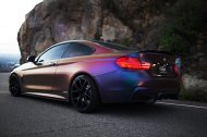 Color change foiling & Zito ZS05 Alu's on the BMW 435i Coupe