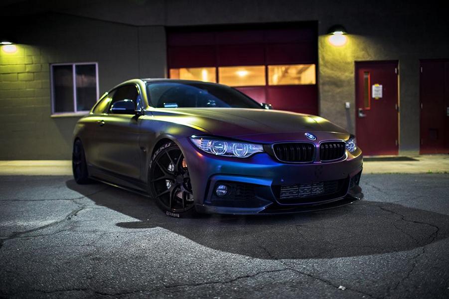Color change foiling & Zito ZS05 Alu's on the BMW 435i Coupe