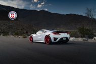 HRE Performance Wheels P204 Alu's on the 2017 Acura NSX